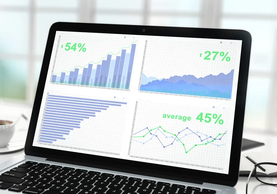 Dashboard utilizado durante una auditoría SEO antes de contratar un servicio de posicionamiento