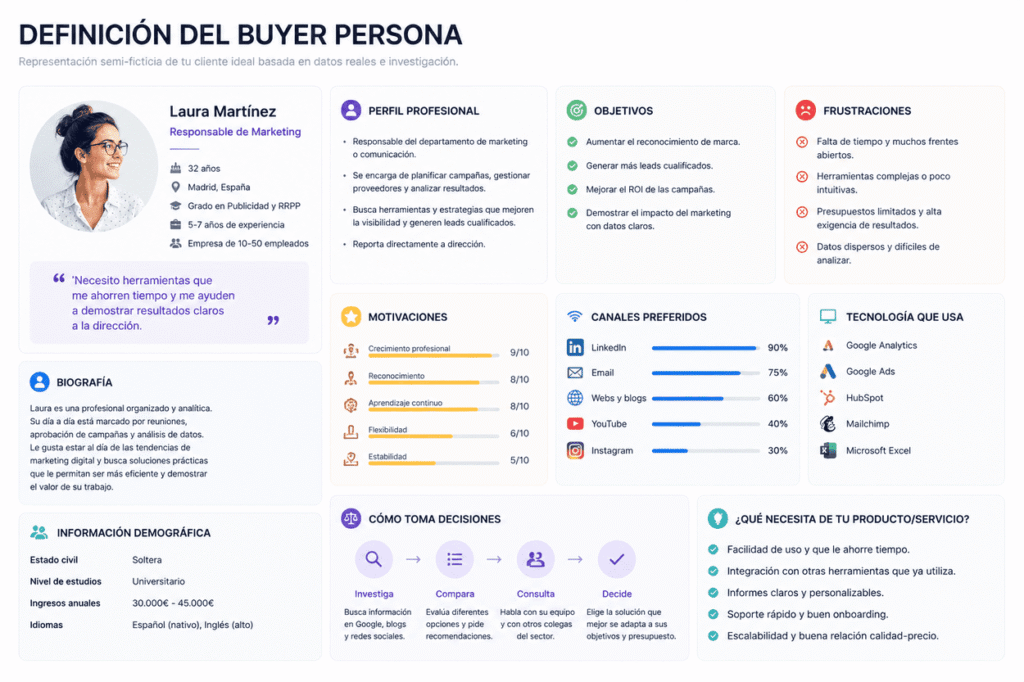 definicion buyer persona